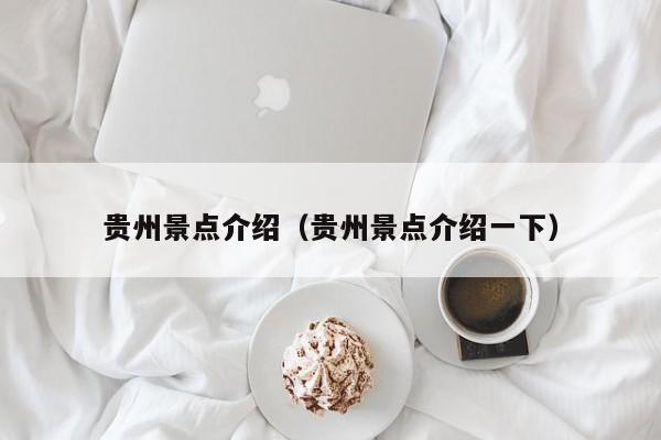 贵州景点介绍(贵州景点介绍一下)
